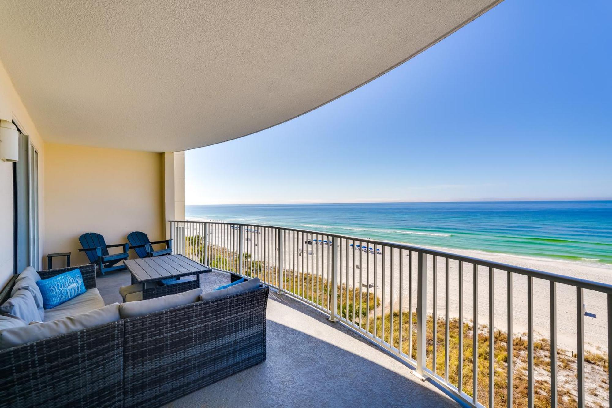 High-Rise Pcb Condo With Oceanfront Views And Pool! Panama City Beach Eksteriør bilde