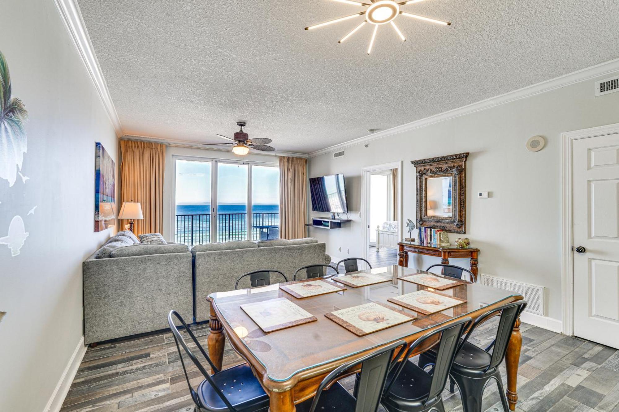 High-Rise Pcb Condo With Oceanfront Views And Pool! Panama City Beach Eksteriør bilde