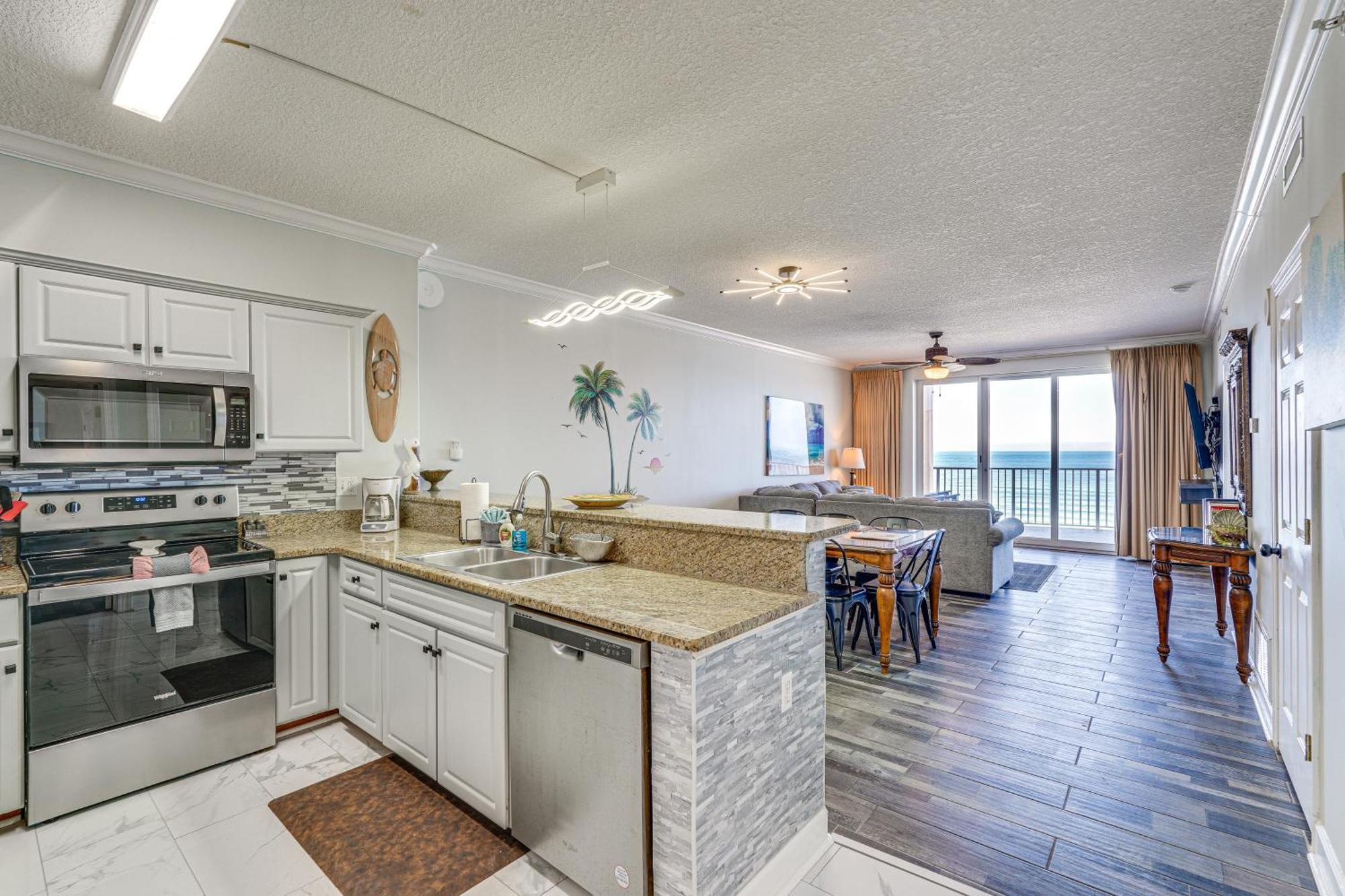 High-Rise Pcb Condo With Oceanfront Views And Pool! Panama City Beach Eksteriør bilde