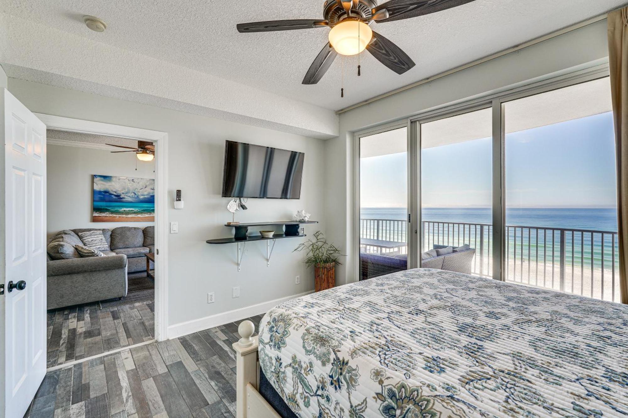 High-Rise Pcb Condo With Oceanfront Views And Pool! Panama City Beach Eksteriør bilde