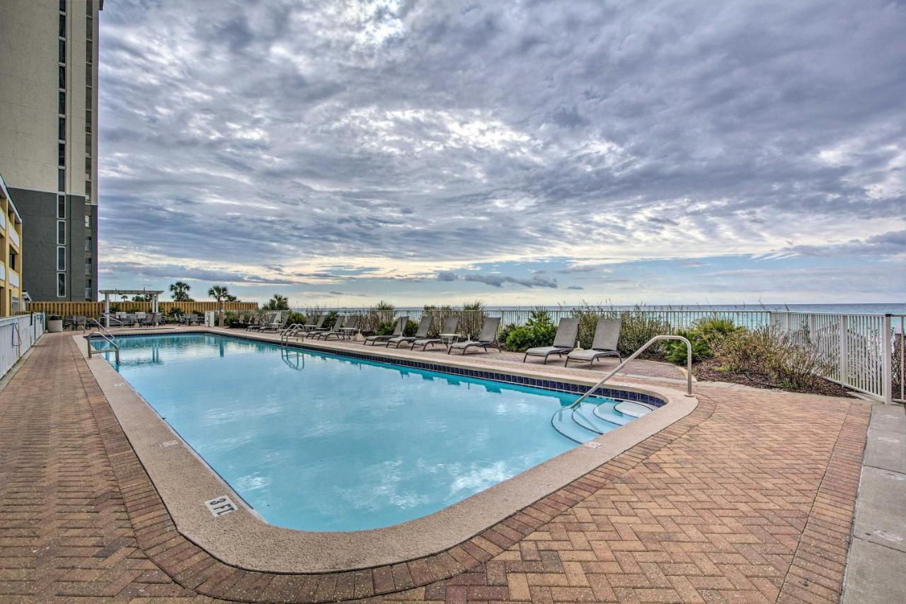 High-Rise Pcb Condo With Oceanfront Views And Pool! Panama City Beach Eksteriør bilde